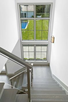 Open stairwell in th