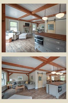 Spacious, open floor